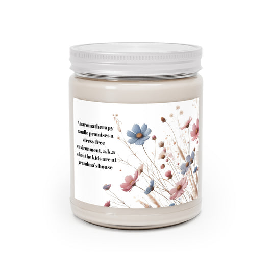 Scented Soy Candle - An aromatherapy candle promises a stress-free environment