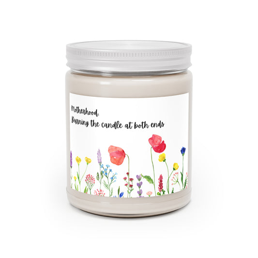 Scented Soy Candle - Mother: Burning the candle at both ends